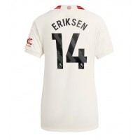 Manchester United Christian Eriksen #14 Tredjeställ Dam 2023-24 Kortärmad